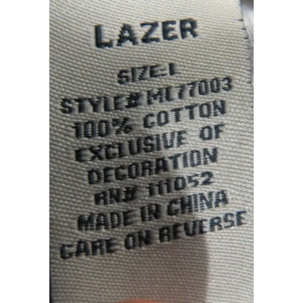 Lazer Men L Camo Military Utility Shirt Jacket Embroidered Wings Patch Shacket